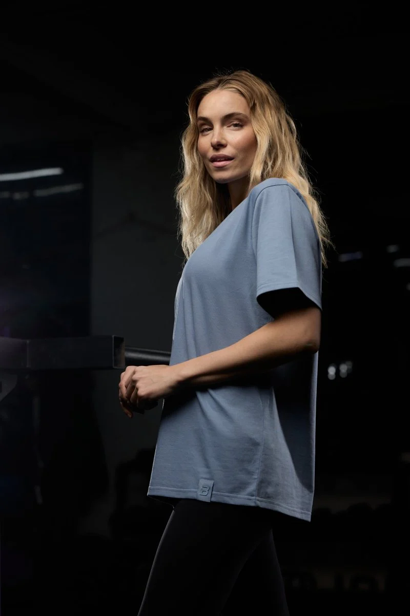 Basic Oversized camiseta para mujer