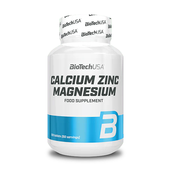 Calcium Zinc Magnesium - 100 tabletas